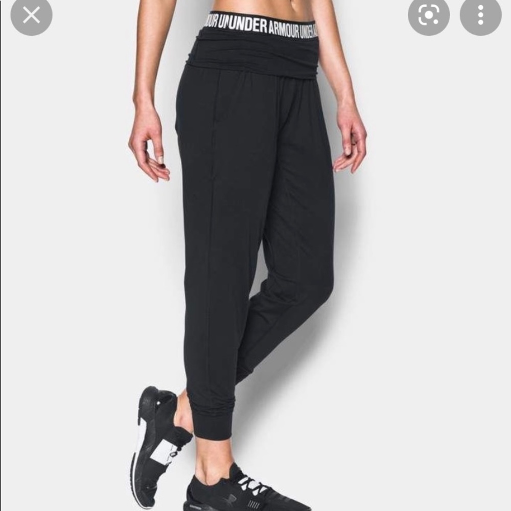 Under Armour Black Women's Track Joggers